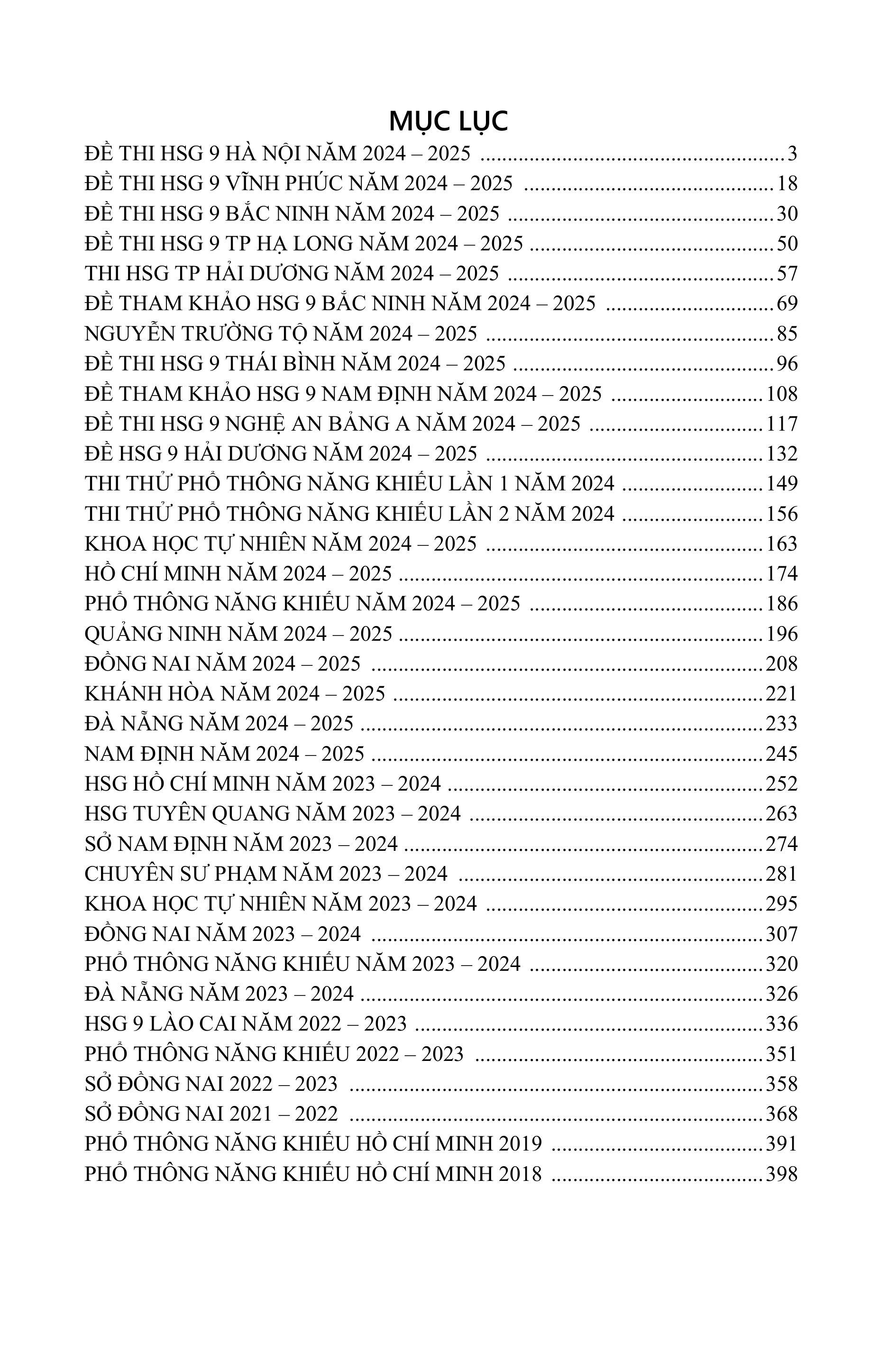 Mục lục